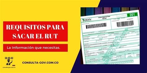 Requisitos Para Sacar El Rut Consulta Gov