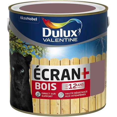 Peinture Ecran Bois Satin Orage Ral L Dulux Valentine