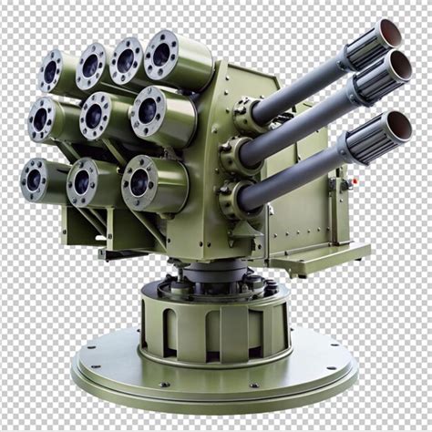 Mark 15 Phalanx Close In Weapon System Sand Premium AI Generated PSD