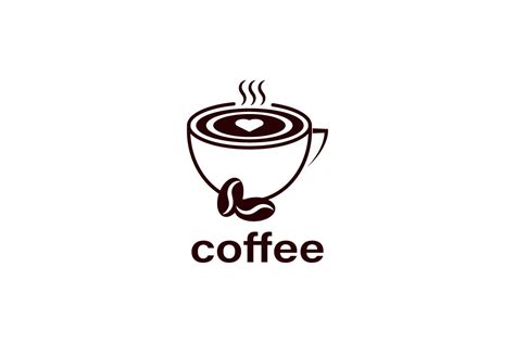 Coffee Logo Design Concept Template Graphic by PiXimCreator · Creative ...