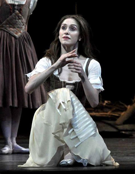 Marianela Nunez As Giselle During Her Mad Scene In Act 1 Of The Royal