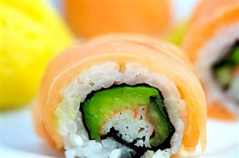 Lemon Drop Roll Sushi Day