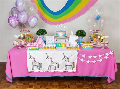 23 IDEIAS DE DECORAÇÃO PARA FESTA UNICÓRNIO