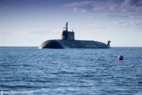 The Special Purpose Nuclear Submarine Belgorod Of Project 09852 Has