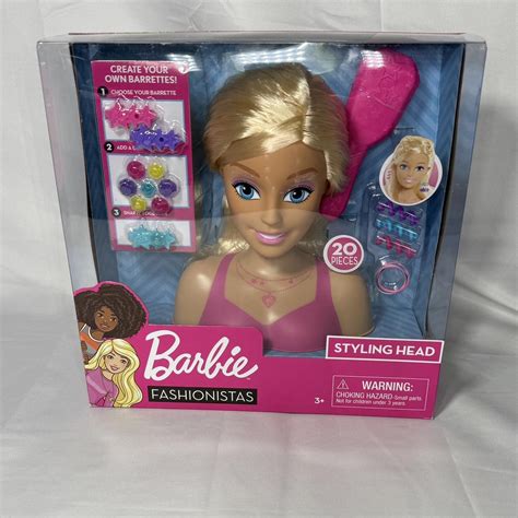 Nib Barbie Fashionistas Inch Styling Head Depop