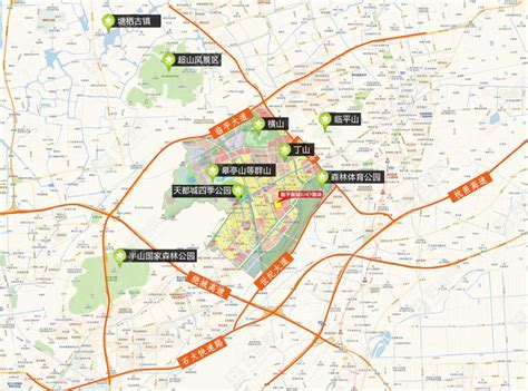 塘栖新城详细规划图2020塘栖规划图杭州地铁9号线塘栖段大山谷图库