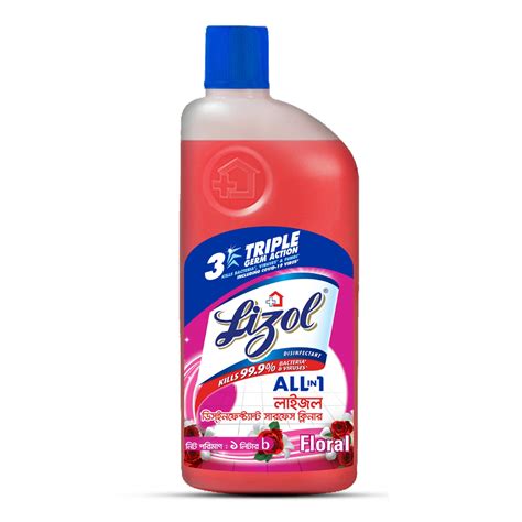 Lizol Floor Cleaner Floral 1 Litre Li05F