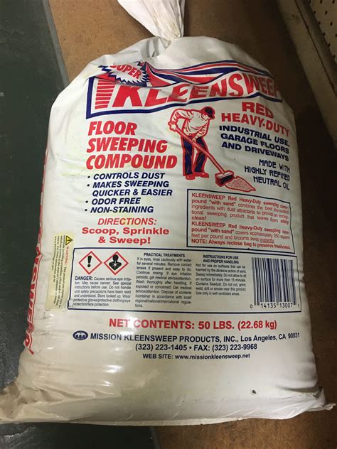 Red Sweeping Compound – Delta Distributing