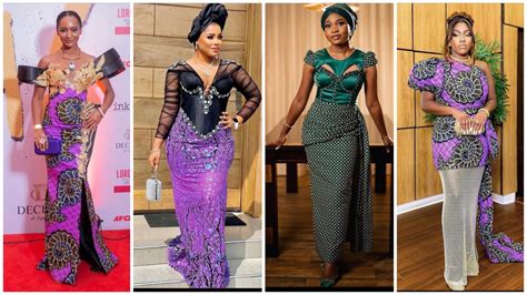 Amazing Celebrity Aso Ebi Styles You Should Consider Stylish Naija