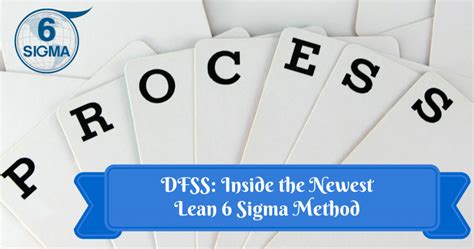 Blog: DFSS - Inside the Newest Lean 6 Sigma Method | Six Sigma