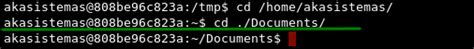 El Comando “cd” Con Rutas Relativas Y Estáticas Akasistemas