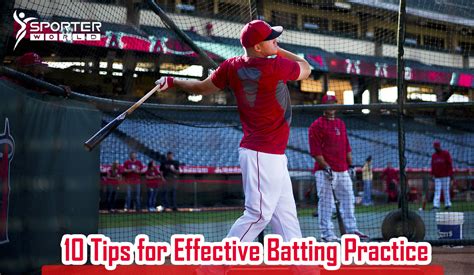 10 Tips for Effective Batting Practice - Sporterworld