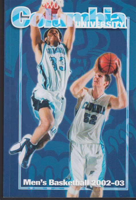 Columbia University Basketball Media Guide 2002 2003
