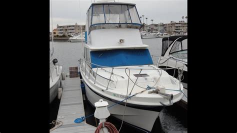 1971 Uniflite 36 Fly Bridge Boat Video By South Mountain Yachts 949