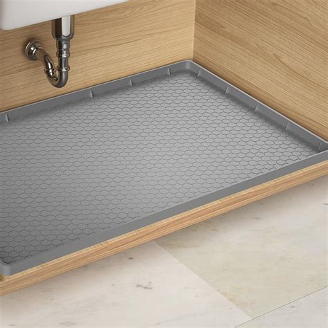 Under Sink Mat 37 X 22 Waterproof Kitchen Cabinet Mat