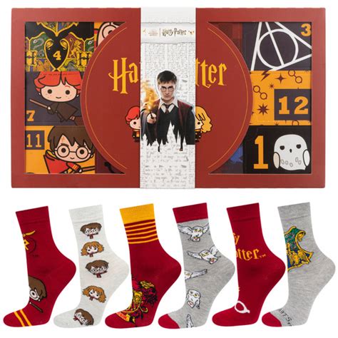 Gift Box Prezentowy Harry Potter Zestaw 6x Skarpetek Damskich Cena