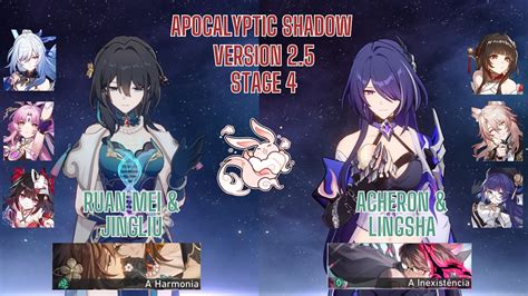 Apocalyptic Shadow Ruan Mei Jingliu And Acheron Hyper Version