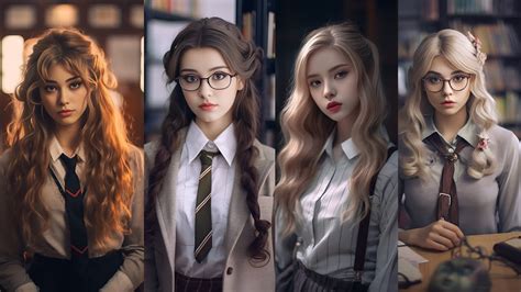 4k Ai Art Lookbook Young School Teacher Europeankoreanjapanese