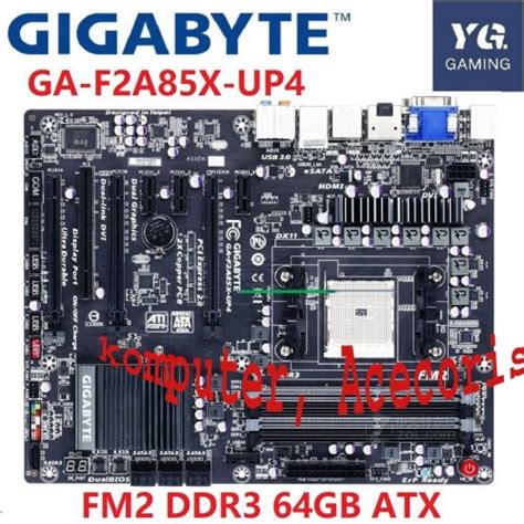 Jual Gigabyte Ga F A X Up Desktop Motherboard Amd A X Socket Fm