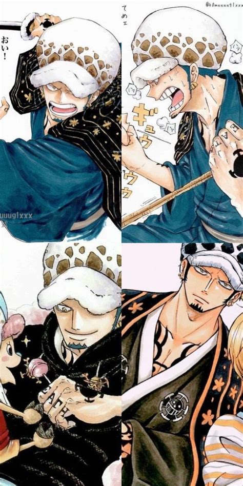 Pin De Gemini Em Trafalgar D Water Law Personagens De Anime