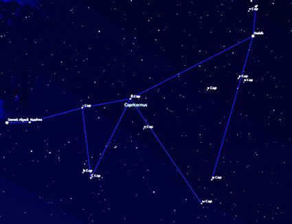 Constellation Capricorn