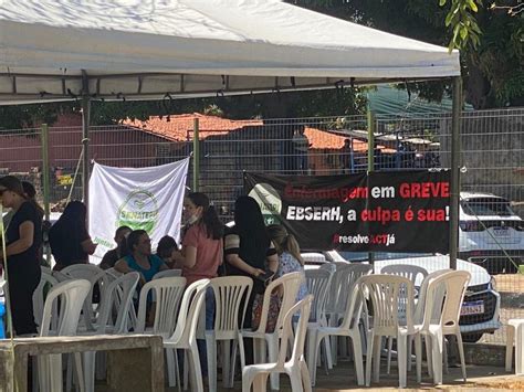 Enfermeiros Protestam Contra Suspens O Do Piso Em Teresina