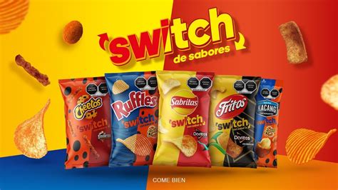 Con La Nueva Plataforma Switch De Sabritas Tus Botanas Favoritas Ahora