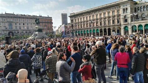 Manifestazione No Vax A Milano In Centinaia Senza Mascherina