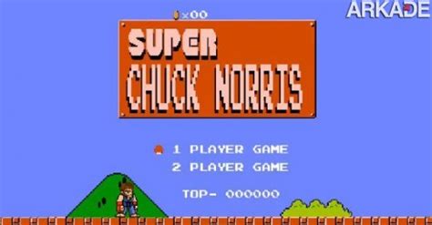 Super Chuck Norris o jogo mais fácil e curto que você já viu Arkade