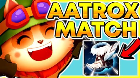 Teemo Vs Aatrox Build Best Teemo Build For Aatrox Lane Teemo