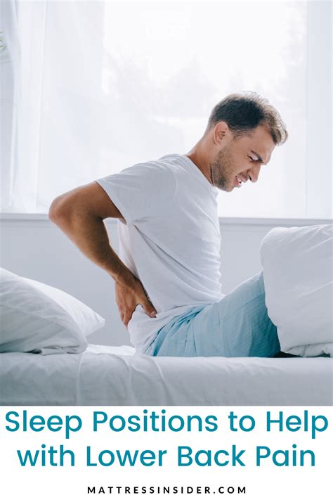 Best Sleeping Position For Lower Back Pain Other Ailments Artofit