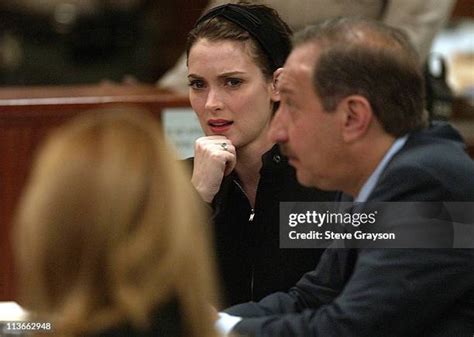 57 Winona Ryder Shoplifting Trial Sentencing Stock Photos, High-Res ...