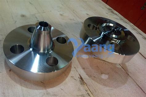 ASME B16 5 ASTM B564 UNS N06022 Weld Neck RTJ Flange DN100 Sch80S