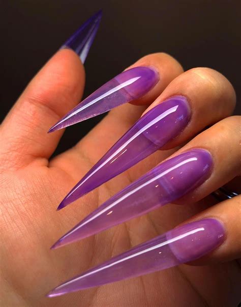 Fab Long Acrylic Nails Longacrylicnails Long Acrylic Nails Stiletto