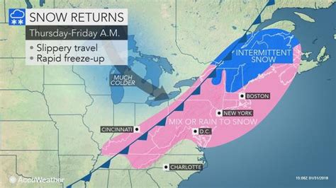 N.J. weather pattern turns cold, stormy in February with more snow on way - nj.com