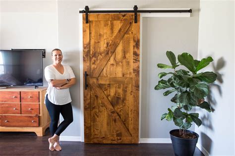 Diy Barn Doors Building Your Own Rustic Sliding Door Twigandthistle