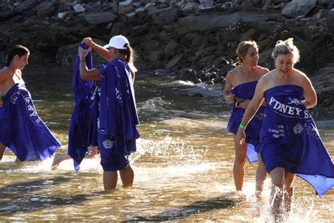 Swimmers Hope To Smash World Record For Largest Ever Skinny Dip