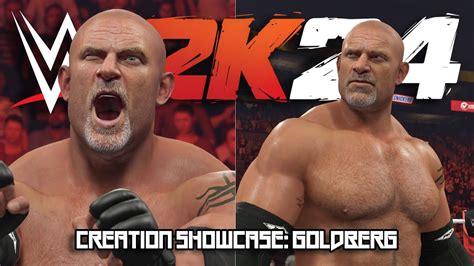 WWE 2K24 Creation Showcase Goldberg YouTube