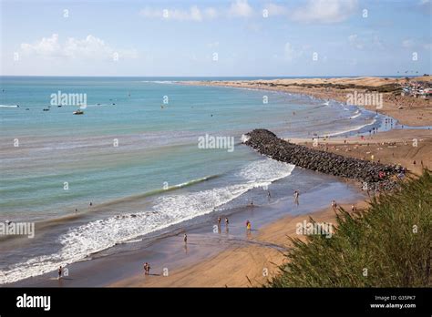 Maspalomas Promenade Und Playa Del Ingles Gran Canariaisland