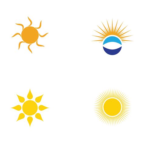 Sun Vector Illustration Icon Logo Template Design 2990244 Vector Art At