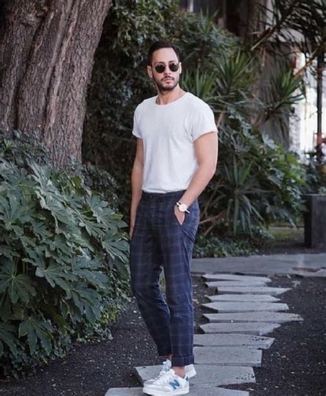 How To Style Plaid Pants Men S Plaid Pants Outfit Ideas