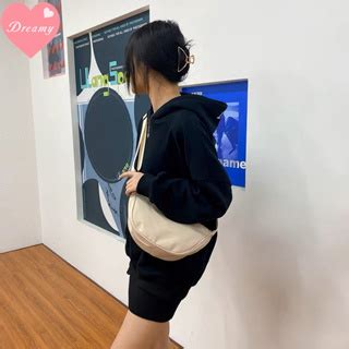 Dreamy Korean Casual Waterproof Dumpling Shoulder Sling Bag For Woman