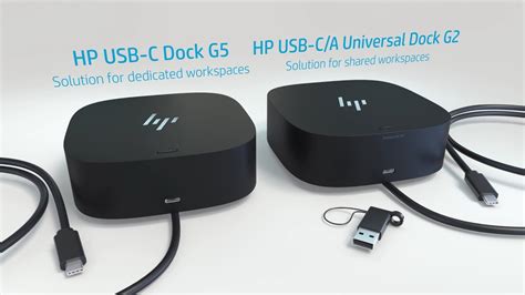 Hp Usb C Universal Docks Animated Product Overview Youtube