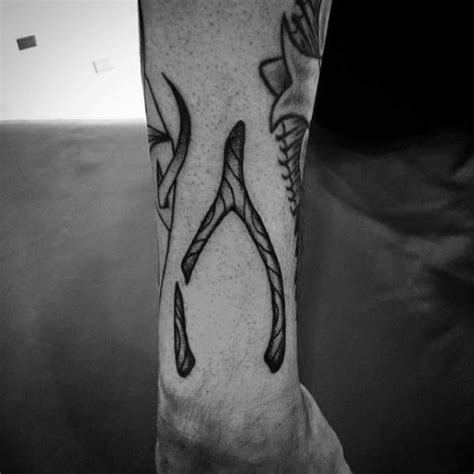 Wishbone Tattoo Designs For Men Inspiration Guide