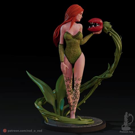 Poison Ivy 3d Print Model 3d Model 3d Printable Cgtrader