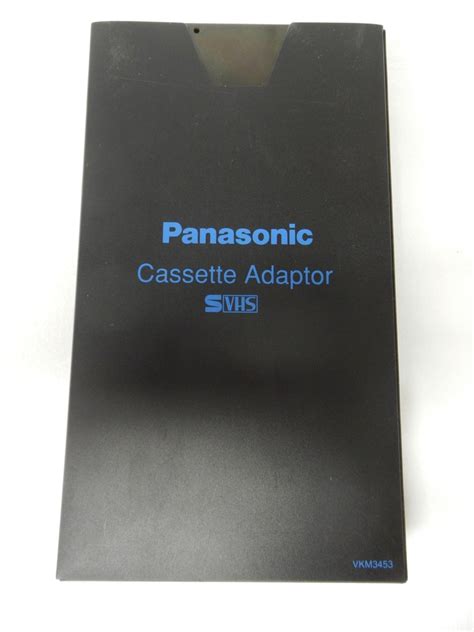 Kaseta Matka Adapter Vhs Panasonic Oficjalne