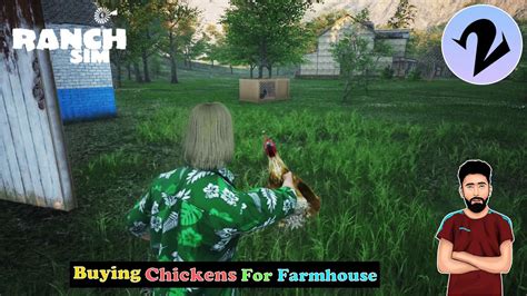 Buying Chickens And Making Coop For Them Ranch Simulator Gameplay