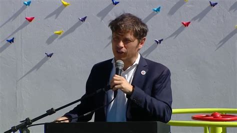 Axel Kicillof inauguró un Jardín de Infantes en Berisso