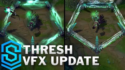 Thresh Visual Effect Update Comparison All Skins League Of Legends