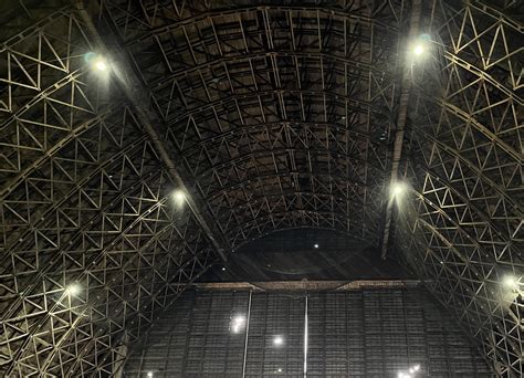 Blimp Hangar from WW2. : r/megalophobia